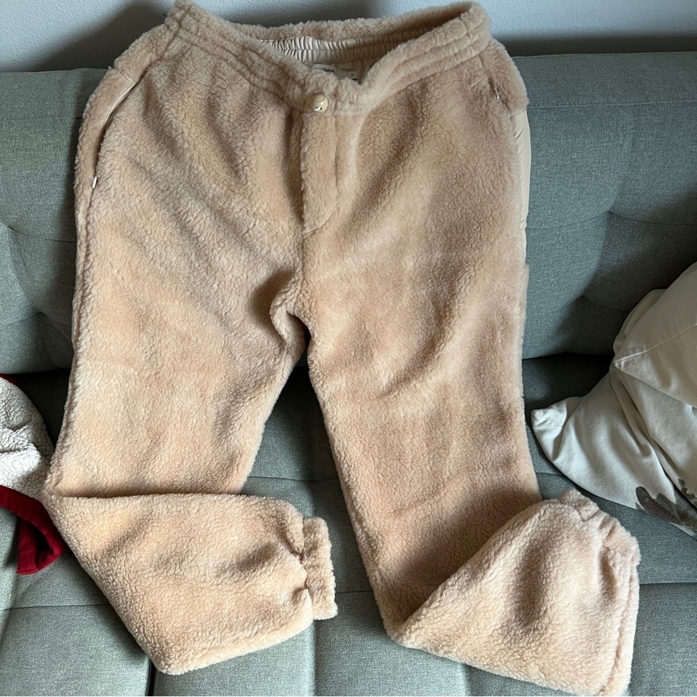 Pangaia recycled wool fleece pants - Picture 2 of 5